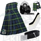 Battle Of Kilts Men’s Tartan Kilt Outfit – 7-Piece Scottish Set with Premium Accessories